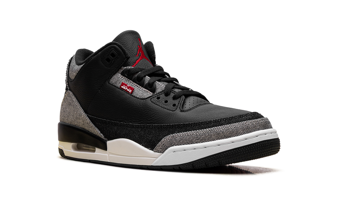 Air Jordan 3 Levi's - Black Denim IR0914 400