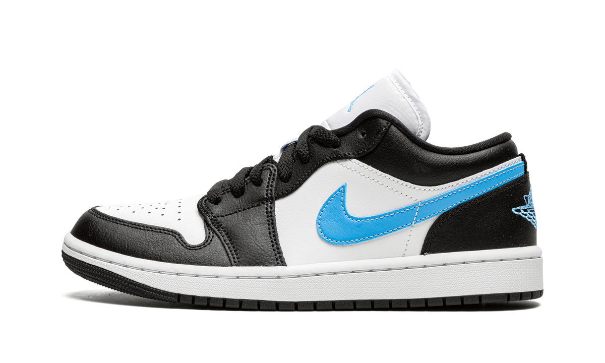 AIR JORDAN 1 LOW WMNS Black / University Blue DC0774 041