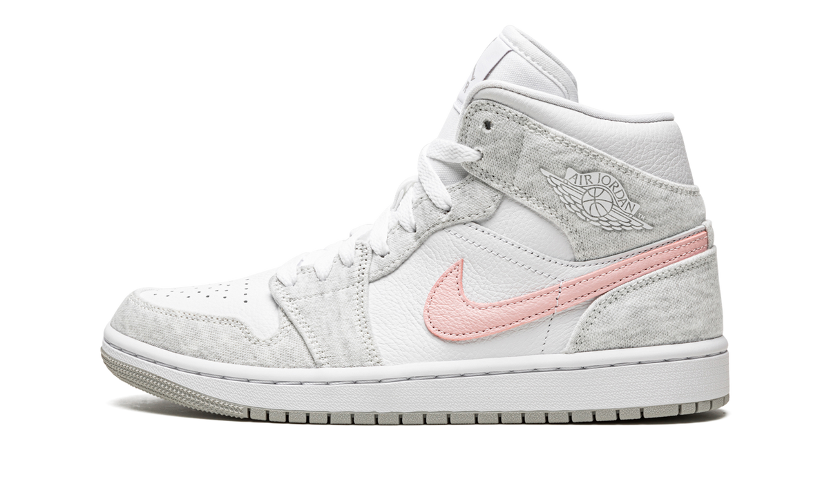 AIR JORDAN 1 MID SE WMNS Heather Grey / Pink DN4045 001