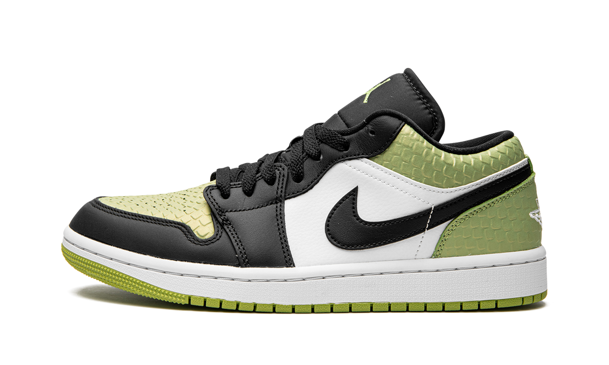 AIR JORDAN 1 LO SE WMNS Vivid Green Snakeskin DX4446 301