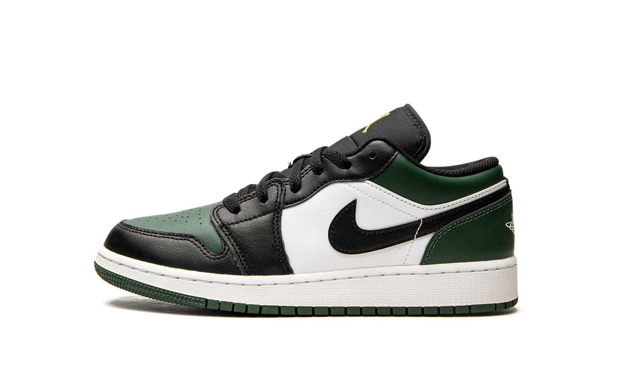 Air Jordan 1 Low GS Green Toe 553560 371