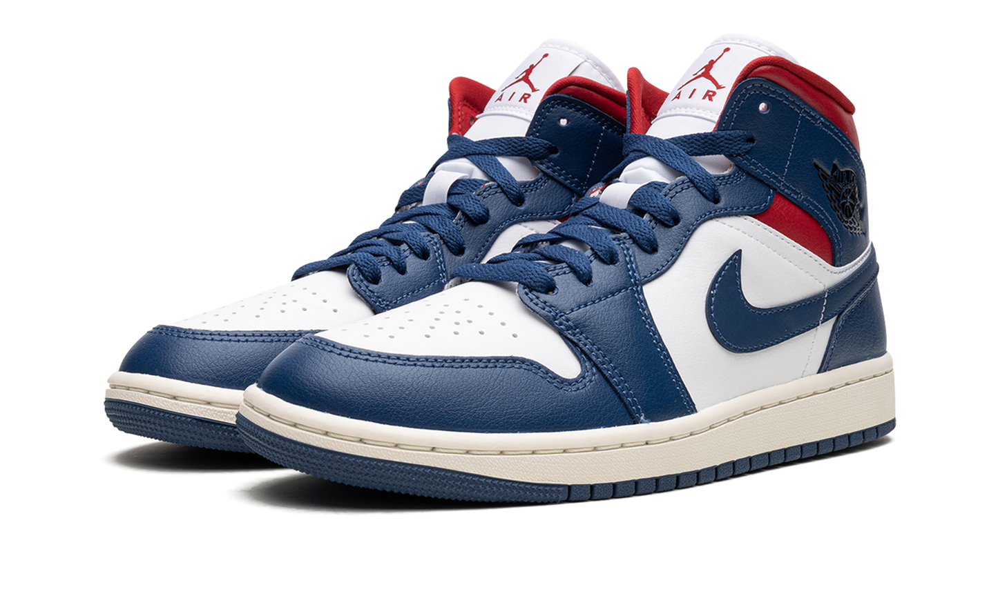 AIR JORDAN 1 MID WMNS Blue / Red BQ6472 146