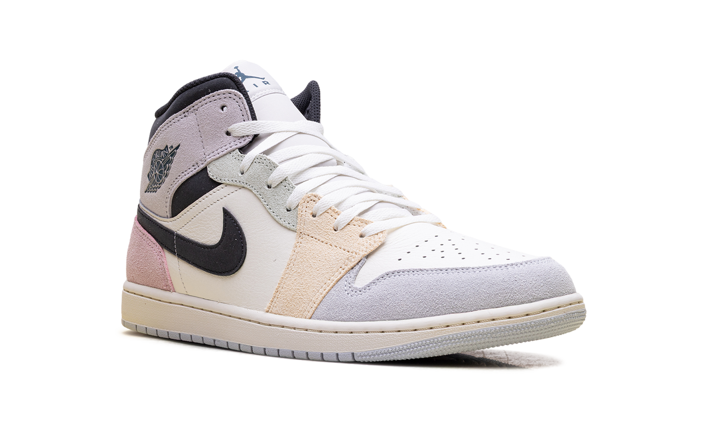 Air Jordan 1 Mid Sail / Anthracite-Jade Aura-Iced Jade IB7110 100