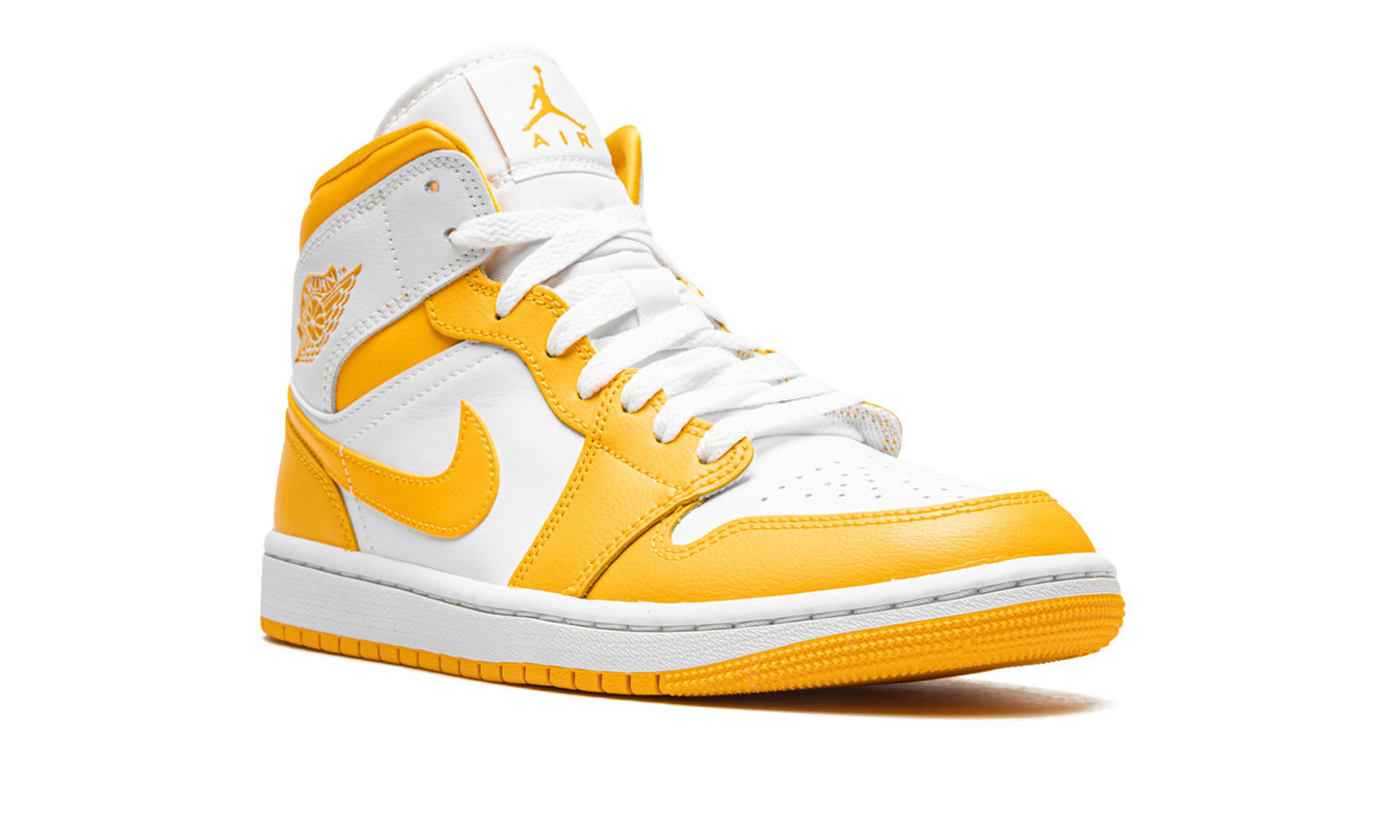 JORDAN 1 MID WMNS White / University Gold BQ6472 117