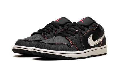 Air Jordan 1 Low SE Black/Black/Racer Pink/Pale Ivory IR0842 010