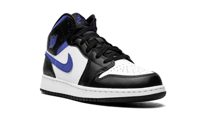 Air Jordan 1 Mid GS Racer Blue / Black / White 554725 140