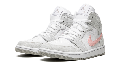 AIR JORDAN 1 MID SE WMNS Heather Grey / Pink DN4045 001