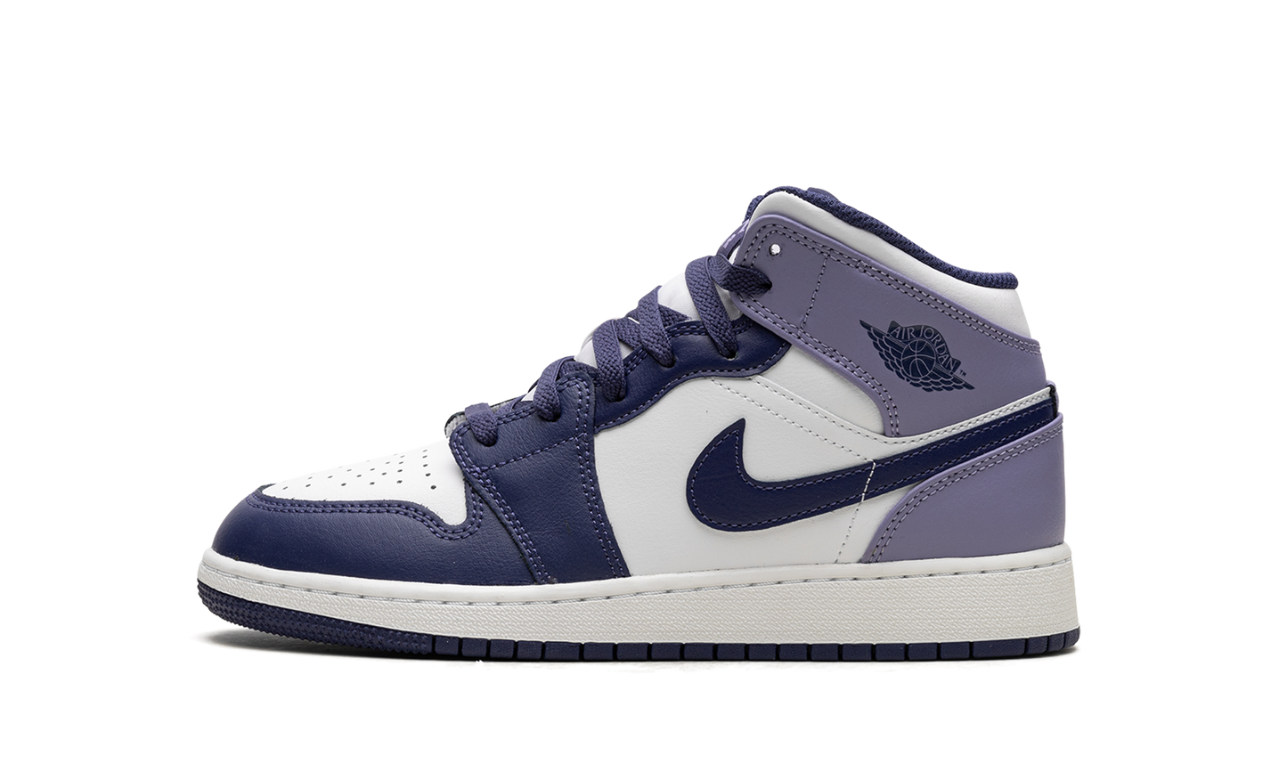 Air Jordan 1 Mid GS Blueberry DQ8423 515