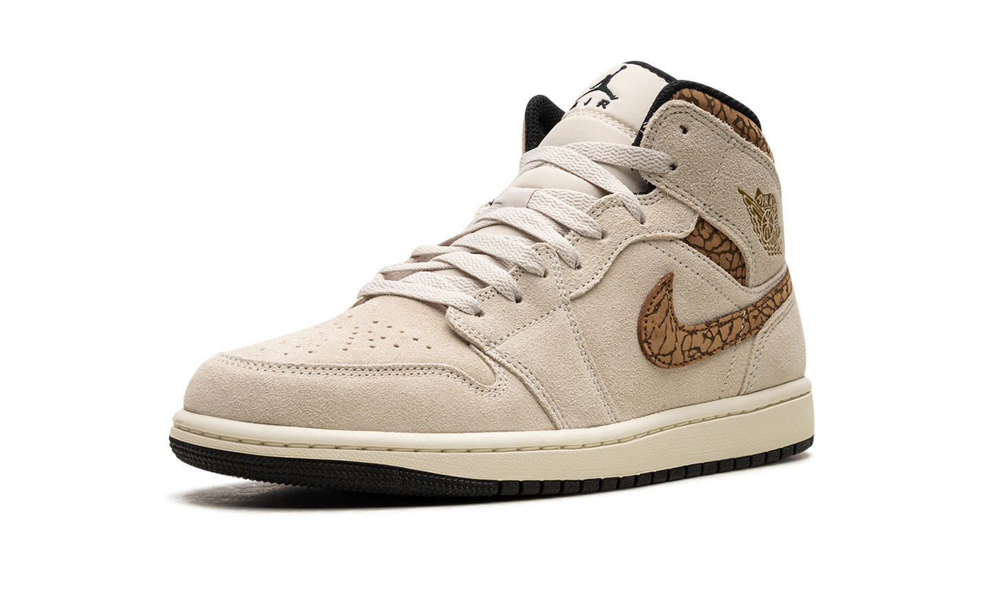 Air Jordan 1 Mid Brown Elephant DZ4129 102