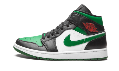Air Jordan 1 Mid Green Toe 554724 067