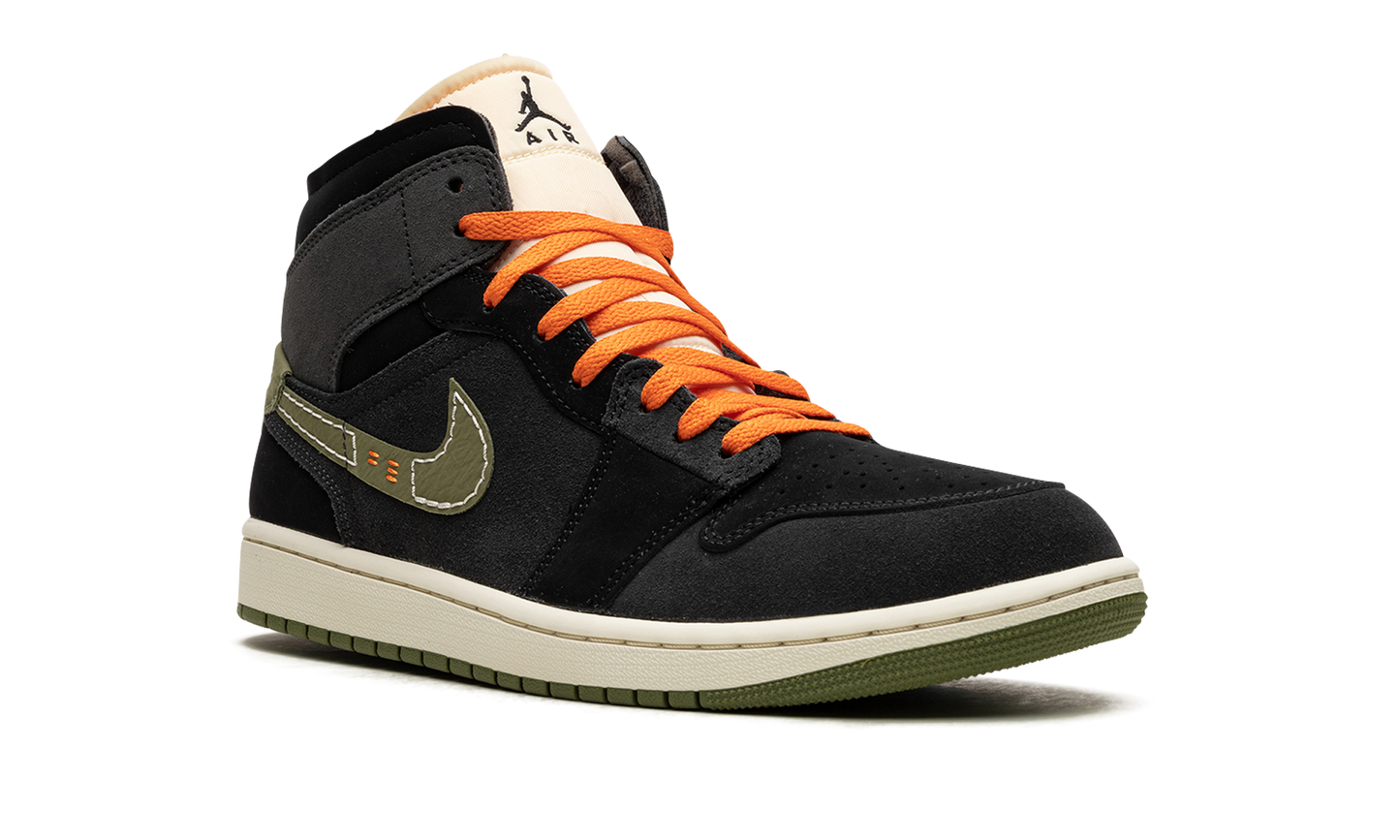 Air Jordan 1 Mid SE Craft Anthracite Light Olive FD6817 003