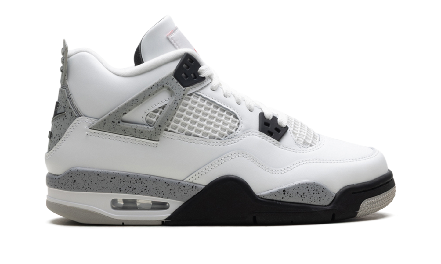 Air Jordan 4 Retro GS White Cement IB4171 100