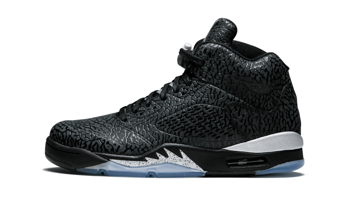 Air Jordan 5 Retro 3Lab5 Black Silver 599581 003