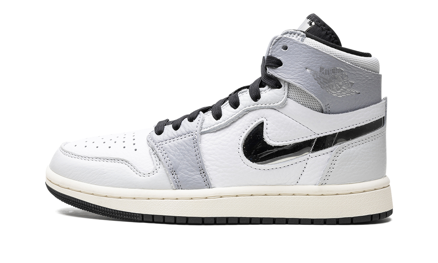 AIR JORDAN 1 ZOOM AIR CMFT 2 WMNS Metallic Silver FJ4652 100