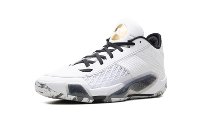 Jordan 38 Low White Metallic Gold Black FD2326 107