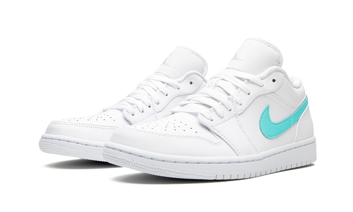 Air Jordan 1 Low Multicolor Swoosh CW7033 100