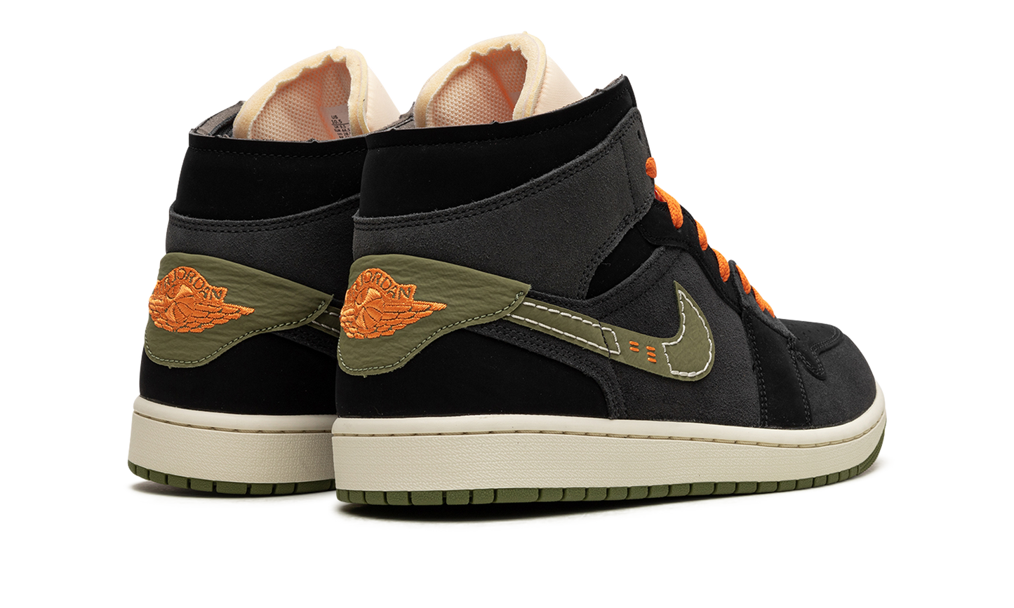 Air Jordan 1 Mid SE Craft Anthracite Light Olive FD6817 003