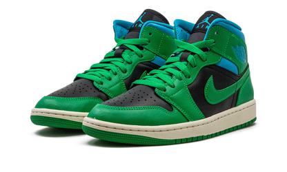 AIR JORDAN 1 MID WMNS Lucky Green Aquatone BQ6472 033