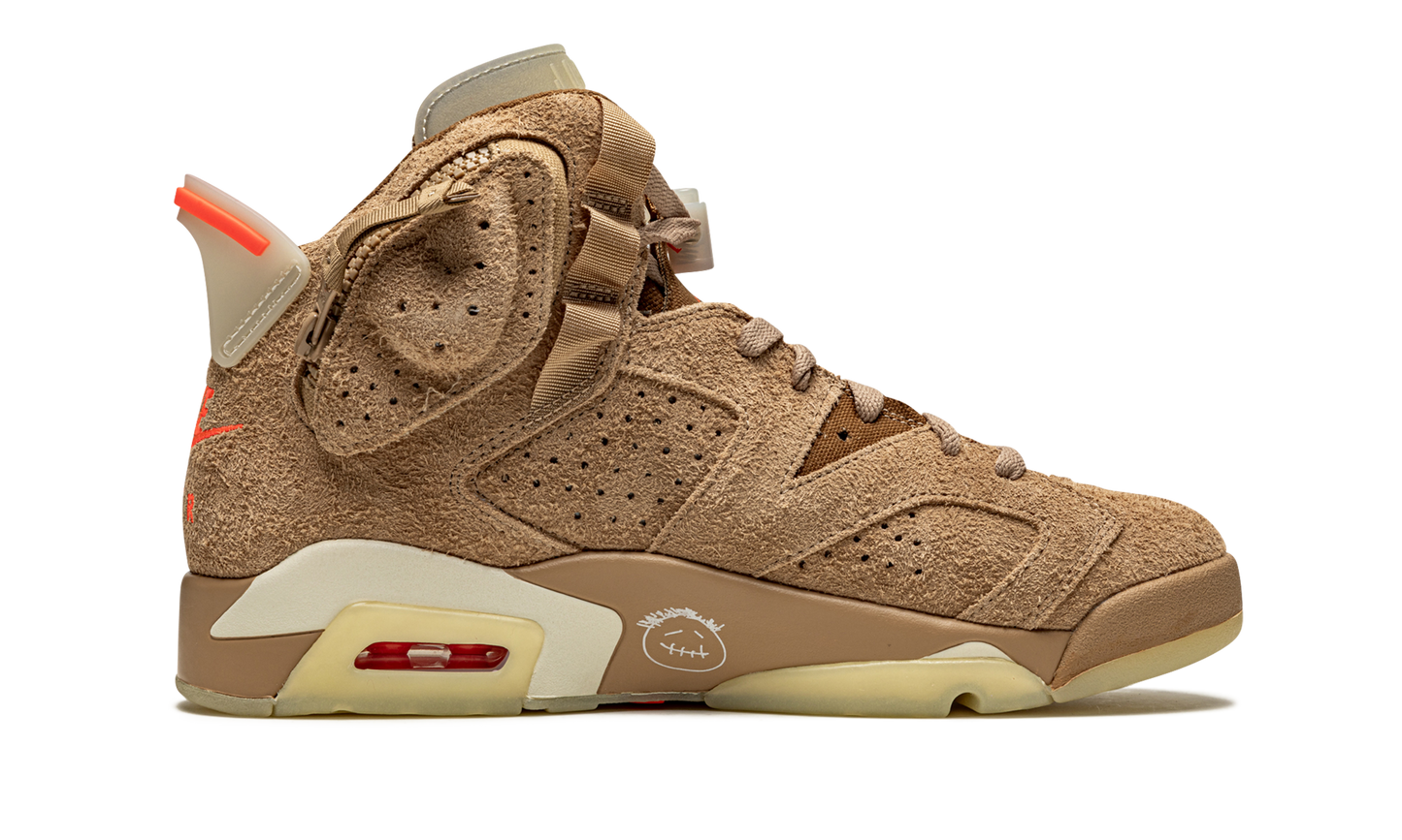Air Jordan 6 Retro Travis Scott - British Khaki DH0690 200