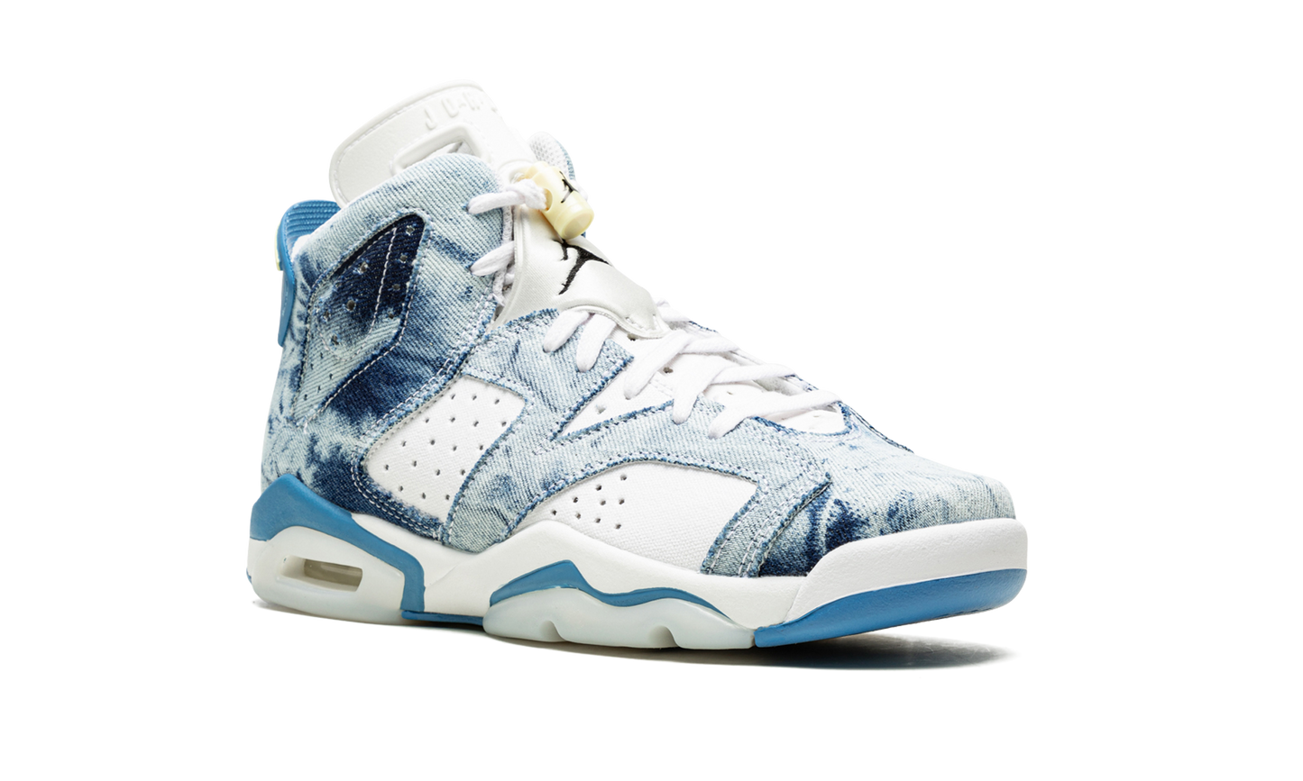 Air Jordan 6 Retro GS Washed Denim DM9045 100