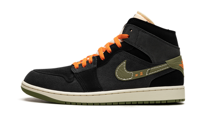 Air Jordan 1 Mid SE Craft Anthracite Light Olive FD6817 003