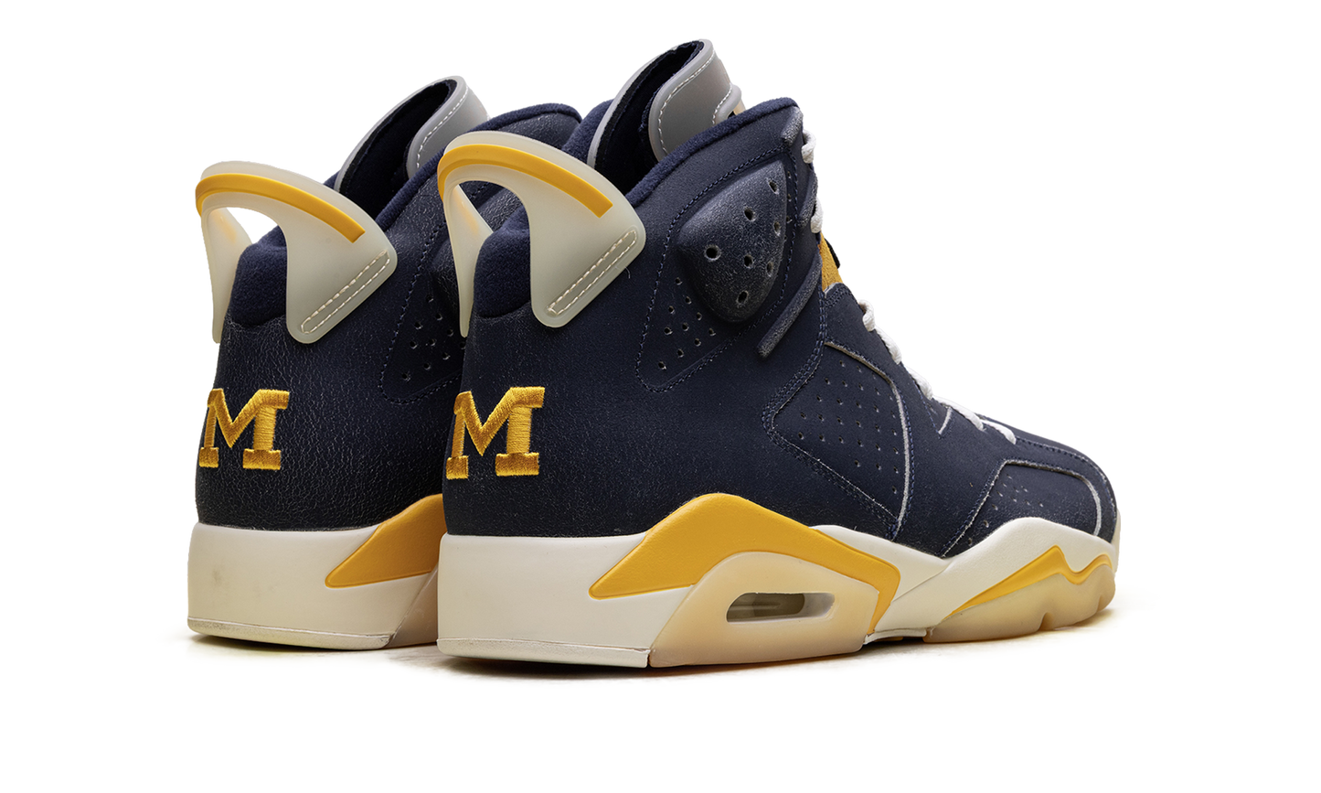 Jordan 6 Retro Michigan Wolverines PE DV3982 1207710 SZ