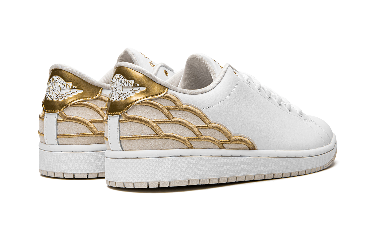 Air Jordan 1 Centre Court White Gold DQ8577 100