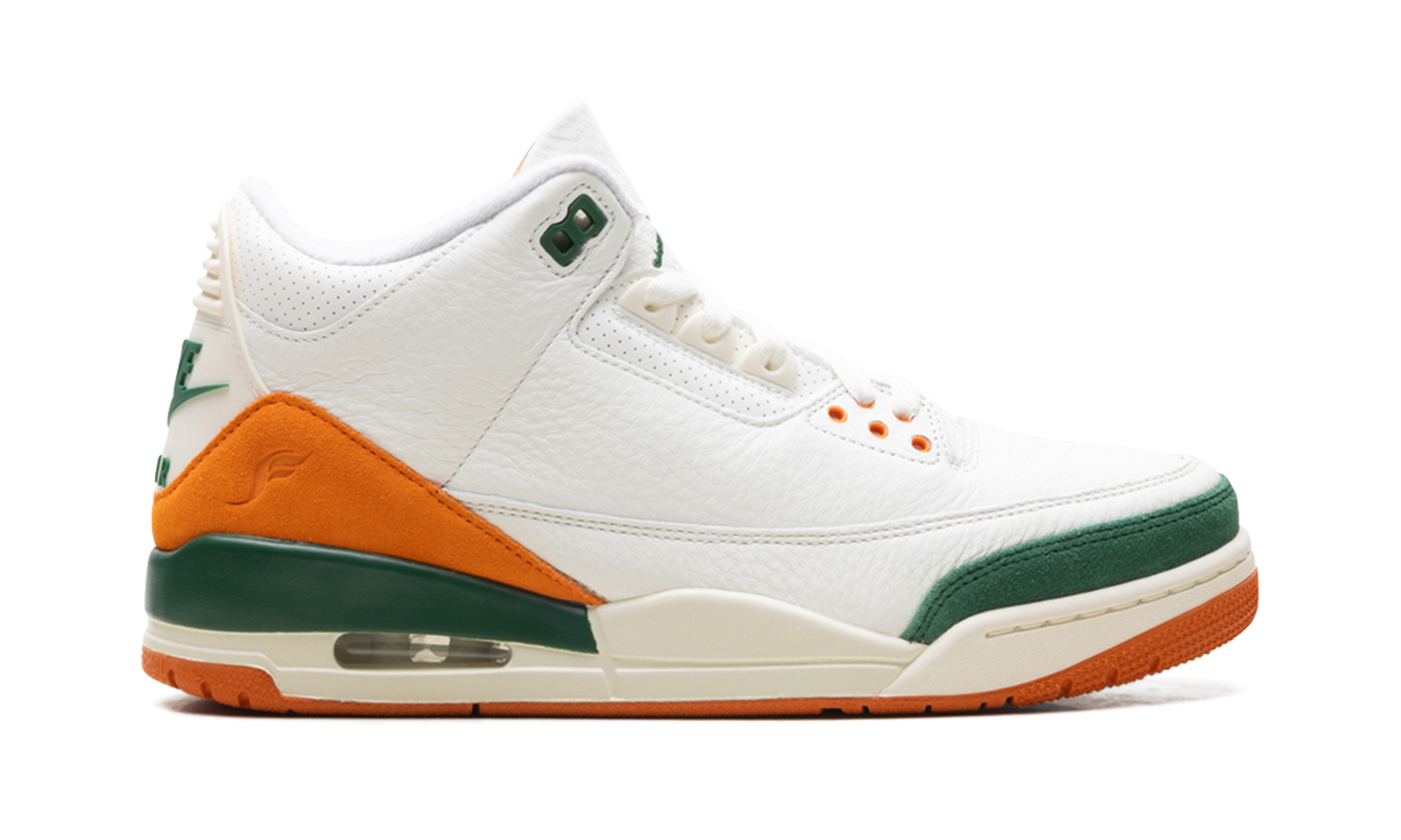 Air Jordan 3 SoleFly - Miami Hurricanes IF4491 100