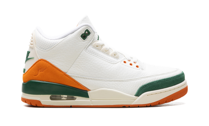 Air Jordan 3 SoleFly - Miami Hurricanes IF4491 100