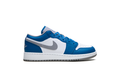 Air Jordan 1 Low GS True Blue 553560 412