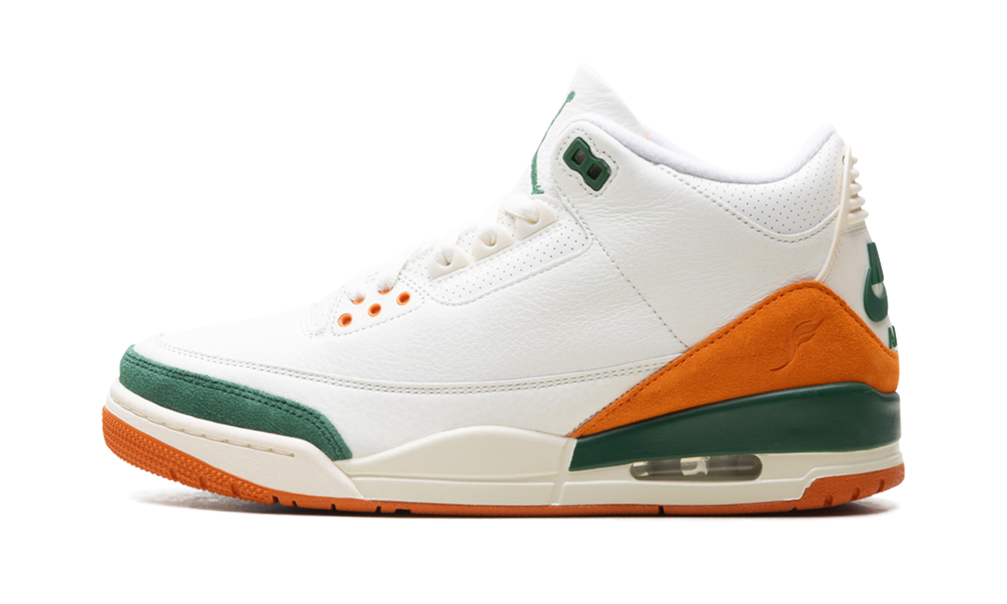 Air Jordan 3 SoleFly - Miami Hurricanes IF4491 100
