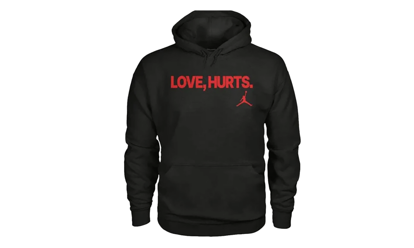 Jordan Fleece Love Hurts Jalen Hurts Hoodie Bred IQ3843 010