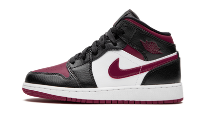 Air Jordan 1 MID GS Bred Toe 554725 066