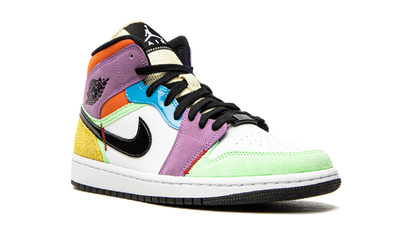 Air Jordan 1 Mid SE WMNS Lightbulb CW1140 100