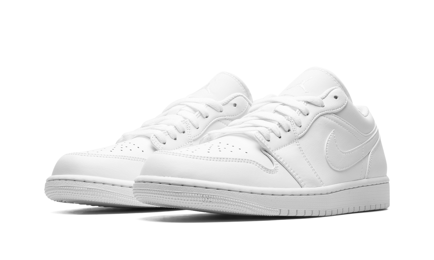 Air Jordan 1 Low Triple White 553558 136