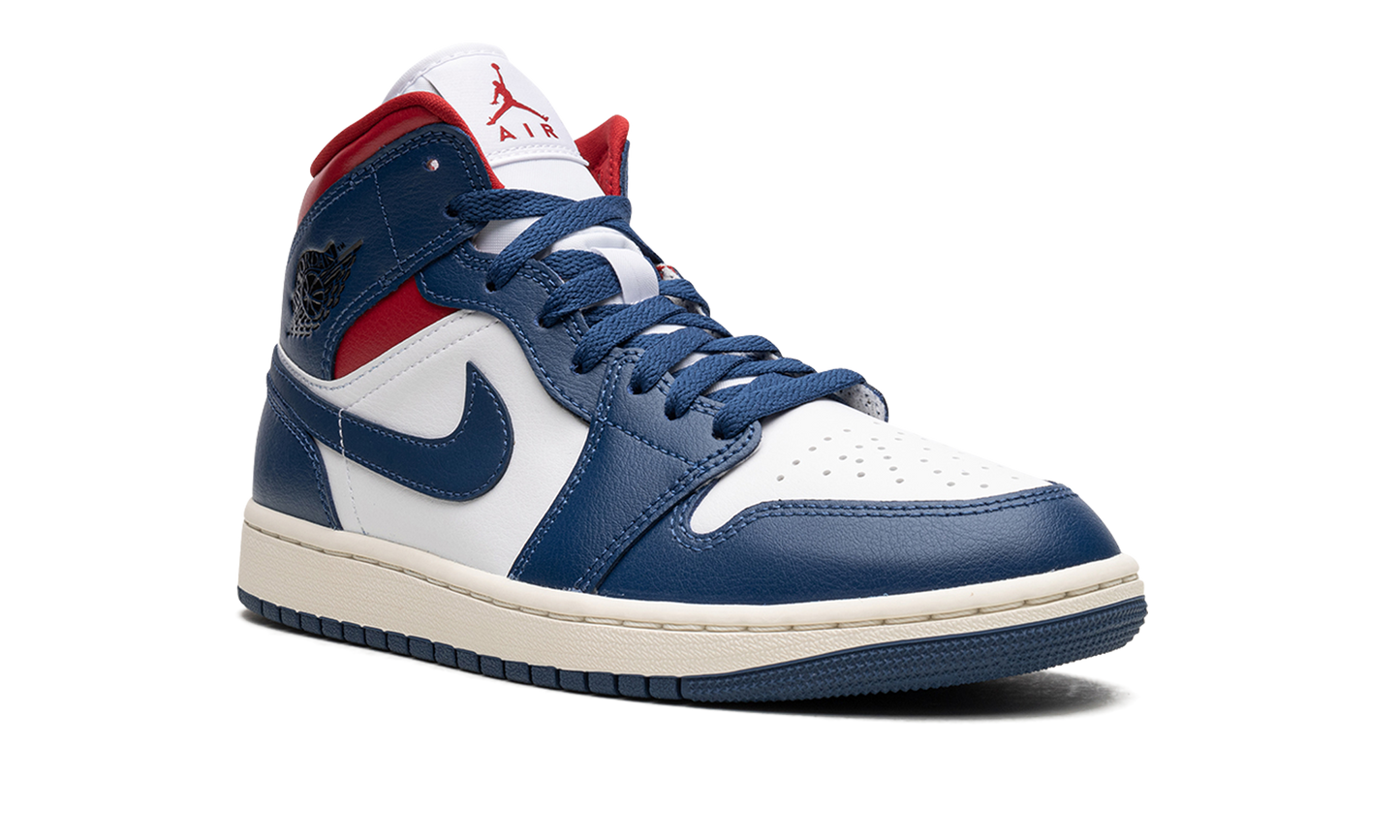 AIR JORDAN 1 MID WMNS Blue / Red BQ6472 146