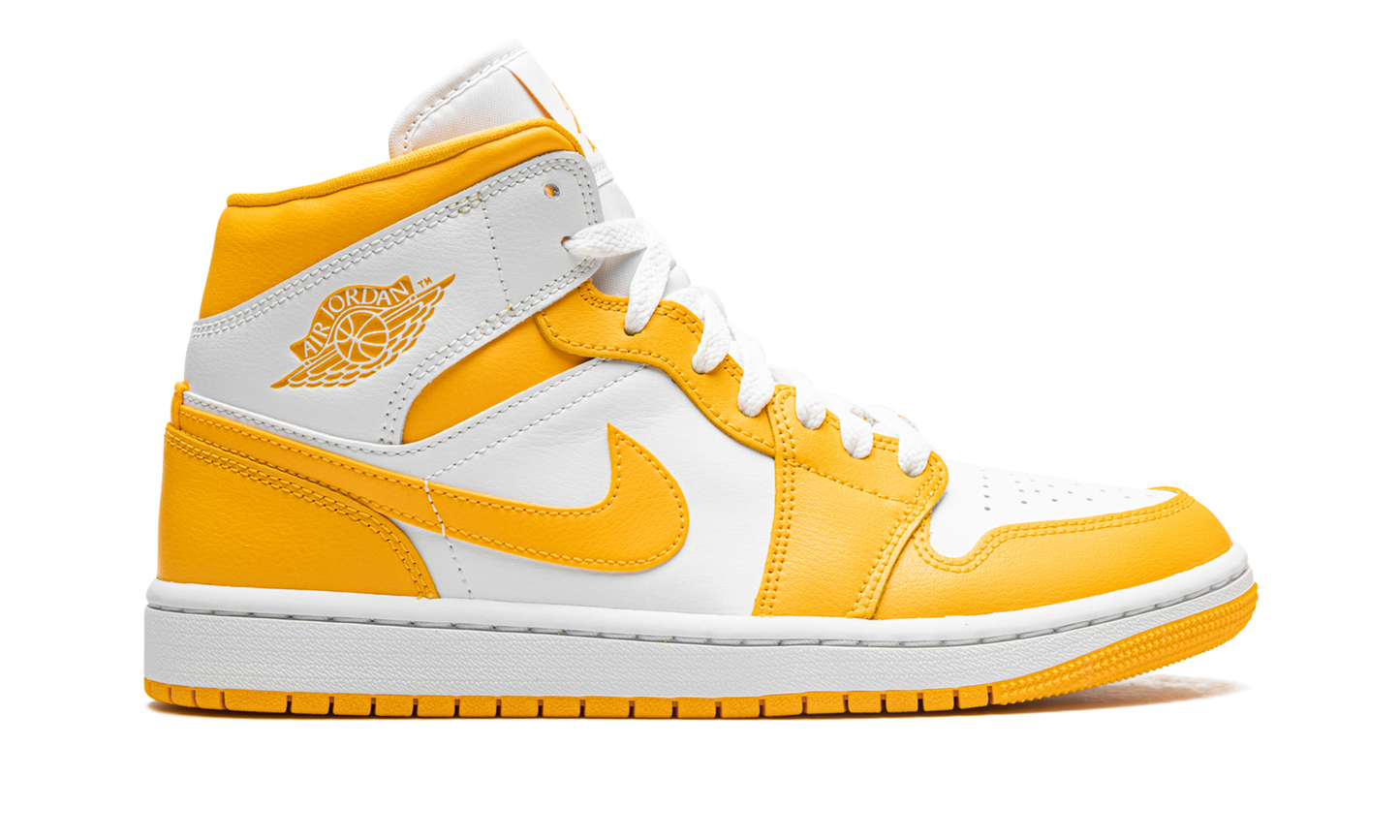 JORDAN 1 MID WMNS White / University Gold BQ6472 117