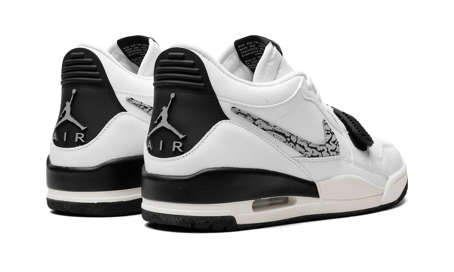 Air Jordan Legacy 312 Low White Black Elephant Swoosh CD7069 110