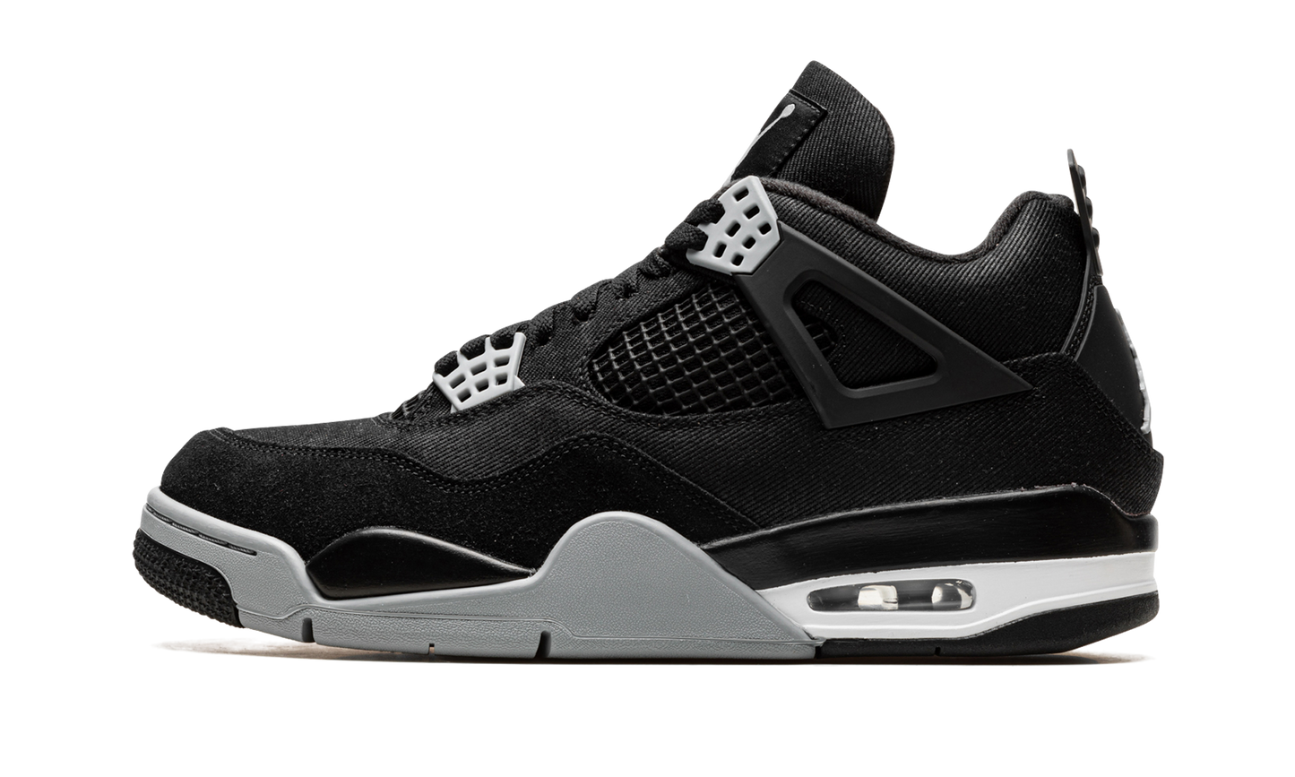 Air Jordan 4 Black Canvas DH7138 006