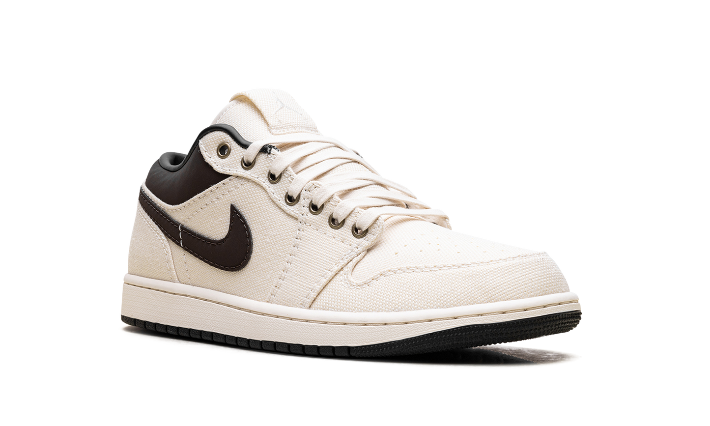 Air Jordan 1 Low Premium Pale Ivory Baroque Brown IB8058 110