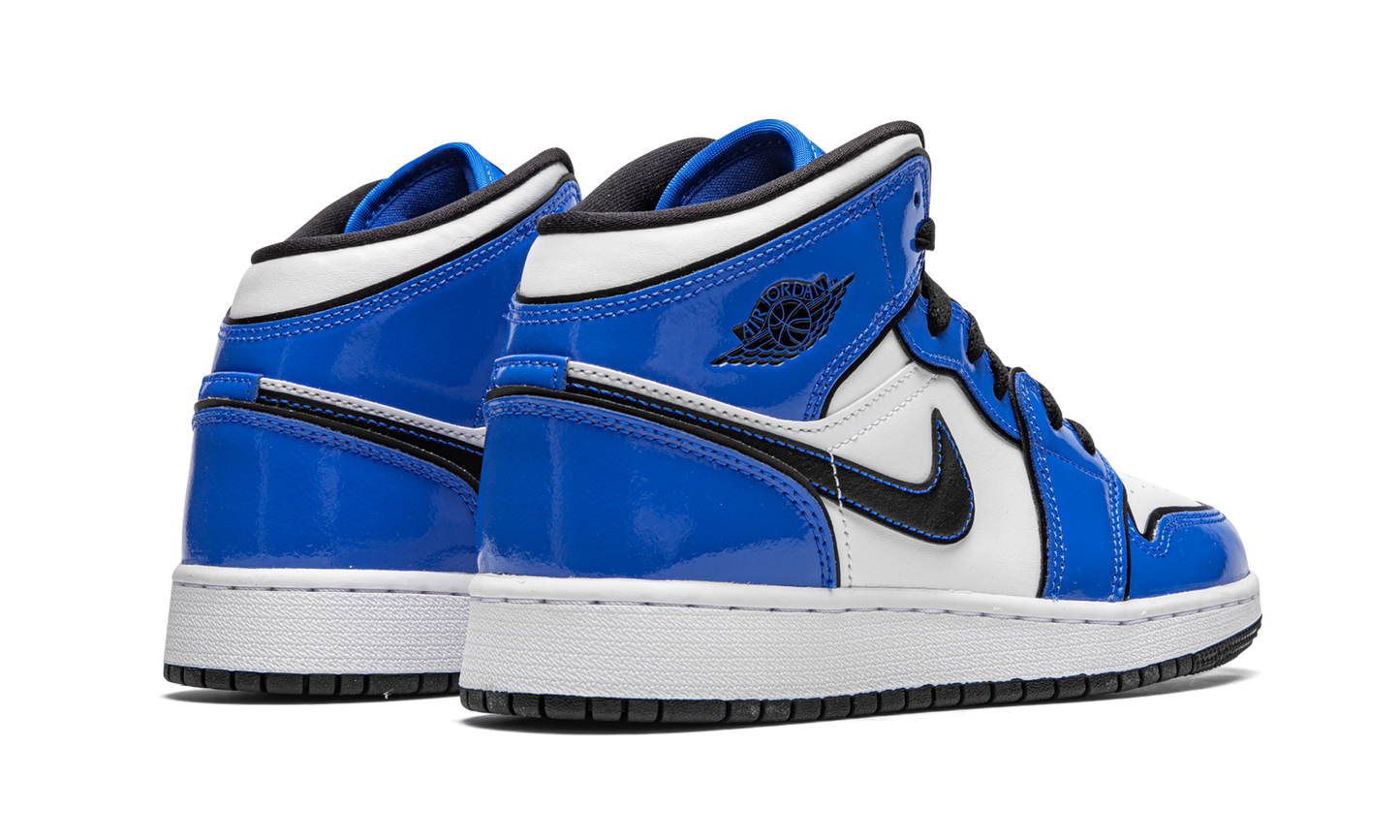 Air Jordan 1 Mid SE GS Signal Blue BQ6931 402