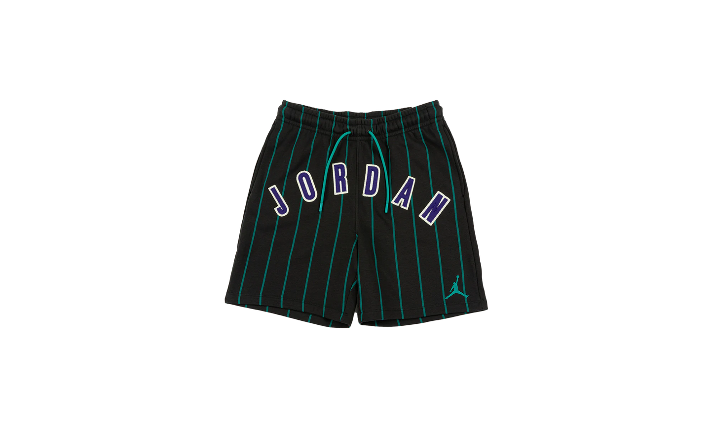 Air Jordan Brooklyn Fleece Shorts Off Black / New Emerald IB8820 045