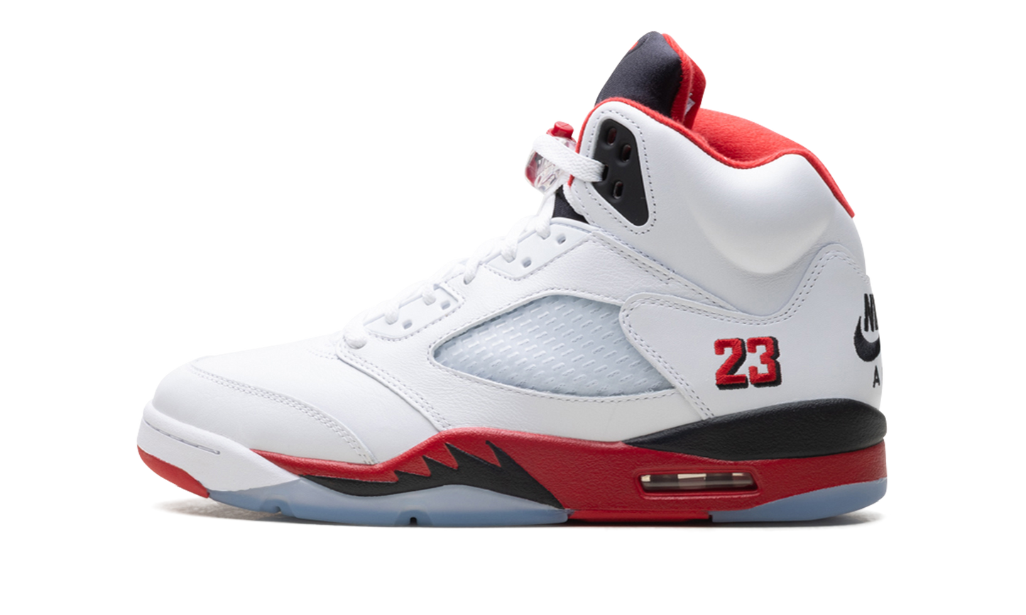 Air Jordan 5 Fire Red - Black Tongue (2025) HQ7978 101
