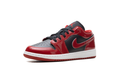 Air Jordan 1 Low SE GS Patent Bred HV4396 006