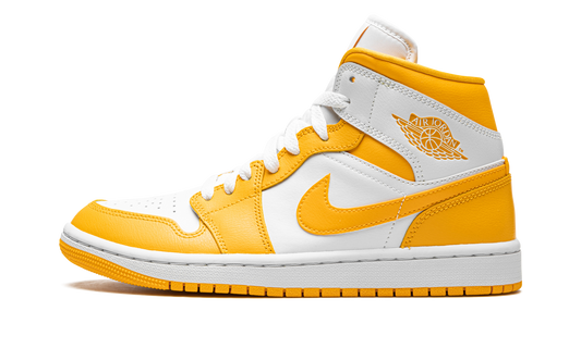 JORDAN 1 MID WMNS White / University Gold BQ6472 117