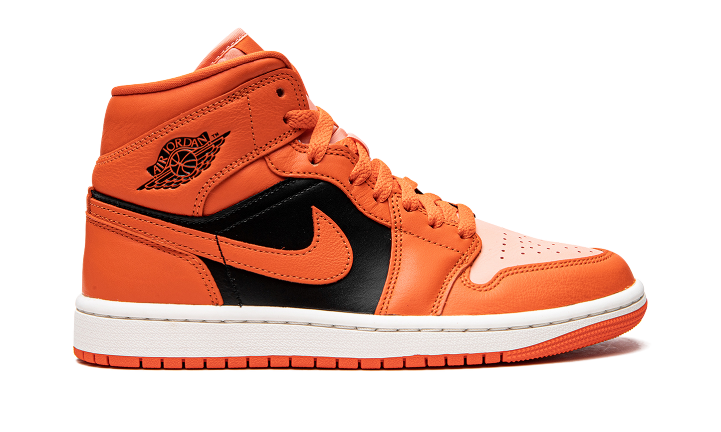 AIR JORDAN 1 MID SE WMNS Orange / Black DM3381 600
