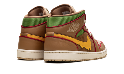 Jordan 1 Mid SE Cheeseburger IB7403 224