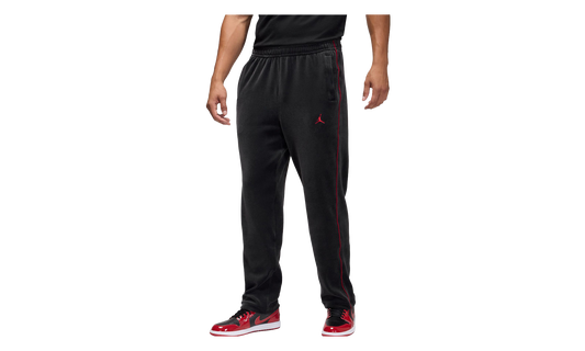 Jordan Brooklyn Velour Track Trousers Black / Gym Red HV1872 010
