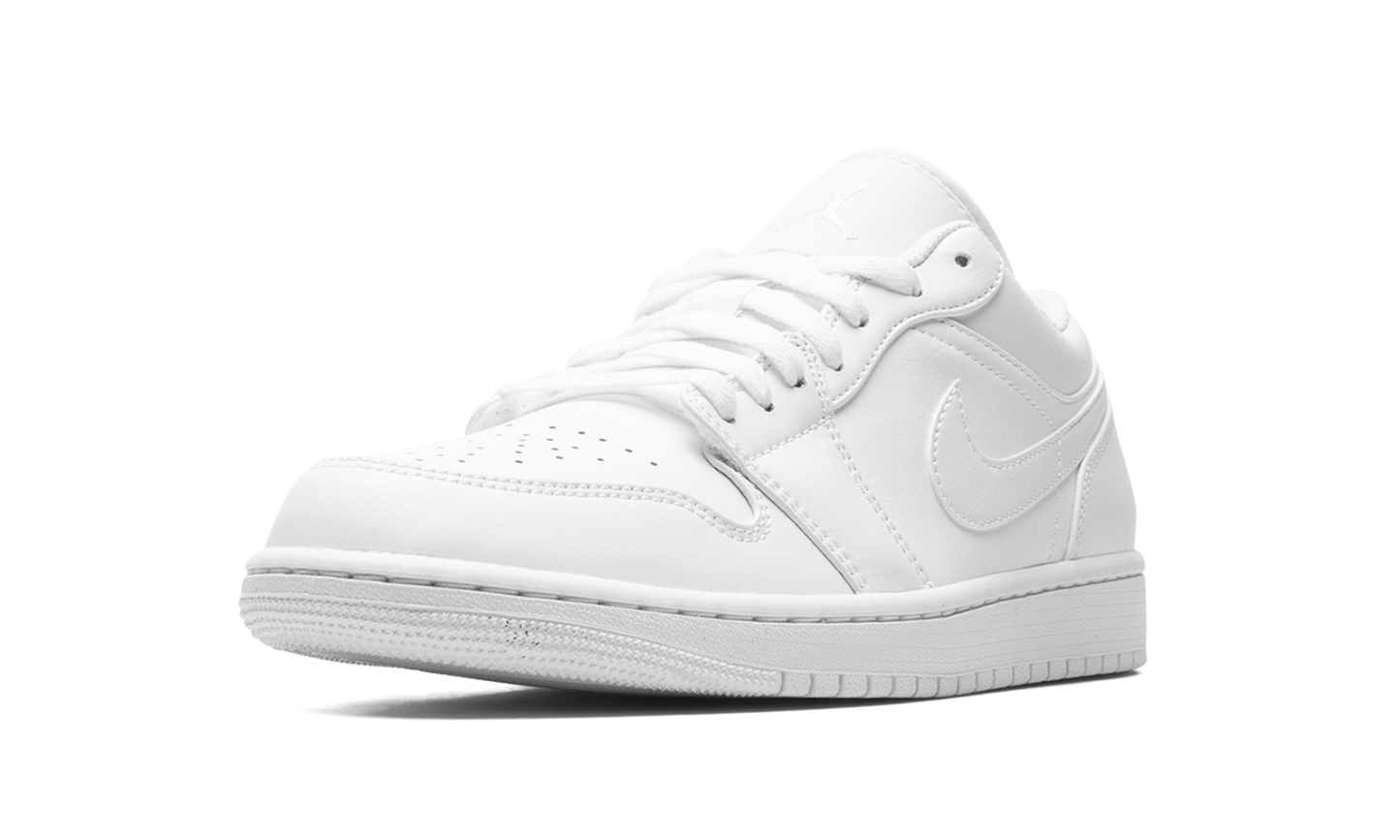 Air Jordan 1 Low Triple White 553558 136