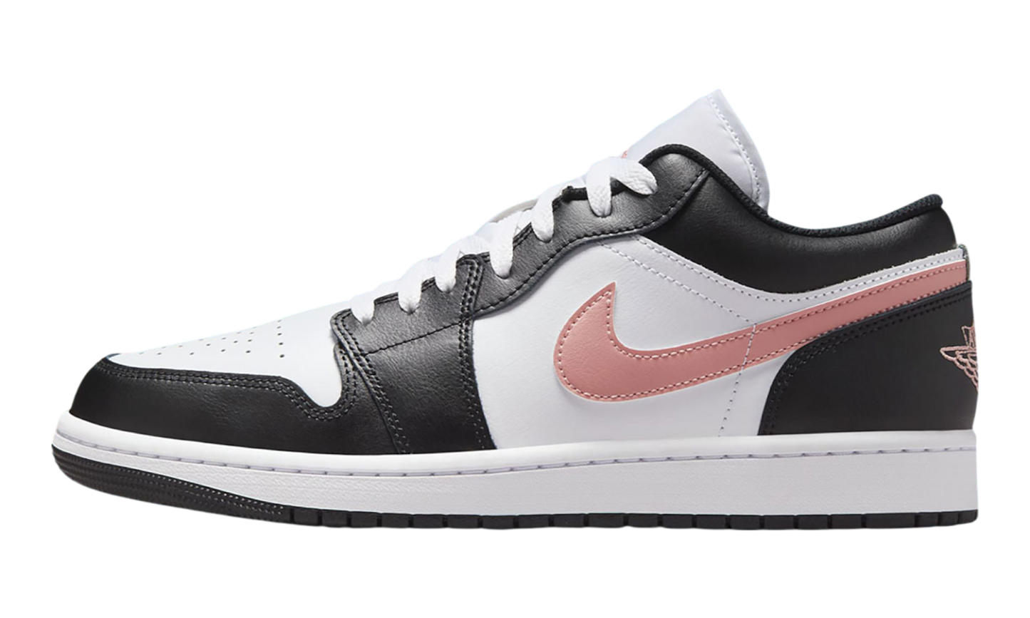Air Jordan 1 Low Black Rust Pink 553558 165
